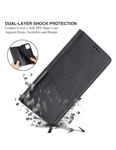 Samsung S21 Plus Elegant Fodral i PU-Läder med RFID Block