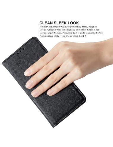 Samsung S21 Plus Elegant Fodral i PU-Läder med RFID Block