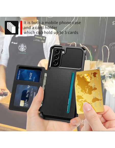 Samsung S21 Stöttåligt Premium Skal 4-FACK Solid V3