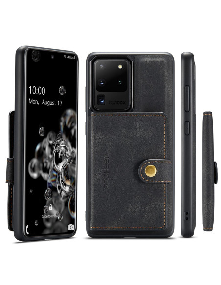 Samsung S20 Ultra Stöttåligt Skal med Magnetisk Korthållare JeeHood