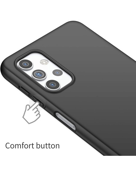 Samsung A32 5G Ultratunt Mattsvart Skal Basic V2
