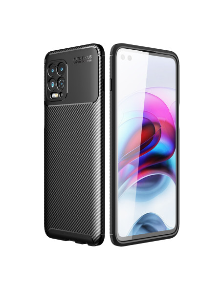 Motorola Moto G100 Stöttåligt Skal FullCarbon V4