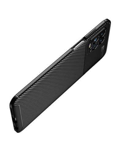Motorola Moto G100 Stöttåligt Skal FullCarbon V4