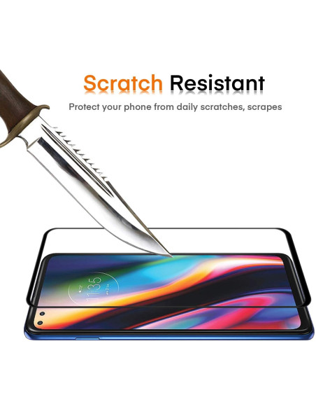 2-PACK Motorola Moto G100 Härdat Glas 0.26mm 2.5D 9H Fullframe
