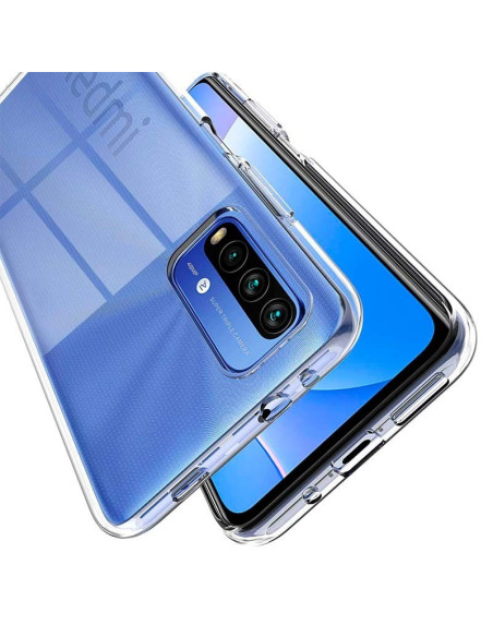 Xiaomi Redmi 9T Stöttåligt Genomskinligt Skal Simple