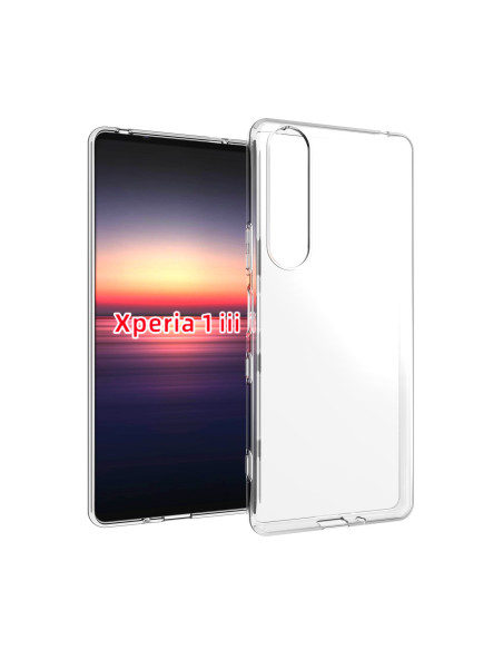 Xperia 1 III Stötdämpande Mjukt Skal Simple