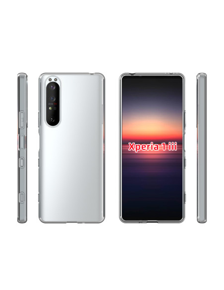 Xperia 1 III Stötdämpande Mjukt Skal Simple