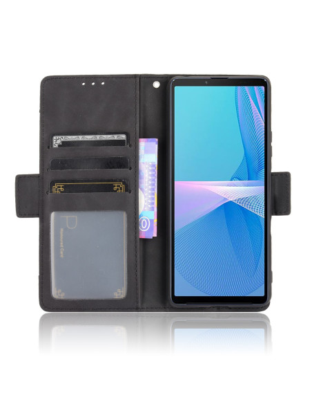 Xperia 10 III Plånboksfodral PU-Läder 6-FACK Winston V3
