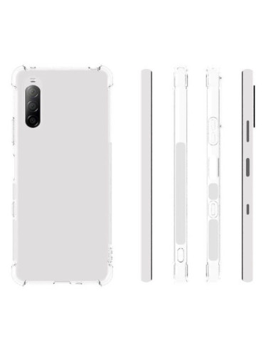 Xperia 10 III Stöttåligt Skal med Förstärkta Hörn