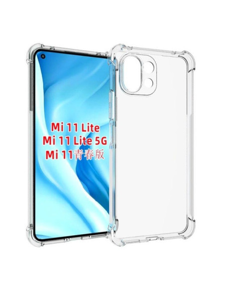 Xiaomi Mi 11 Lite Stöttåligt Skal med Förstärkta Hörn