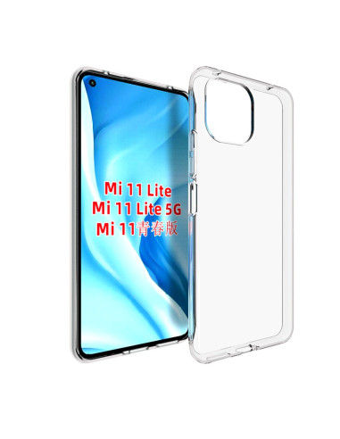 Xiaomi Mi 11 Lite Stötdämpande Mjukt Skal Simple