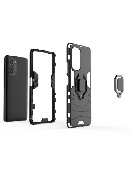 Xiaomi Mi 11i Stöttåligt Skal med Ringhållare ThinArmor