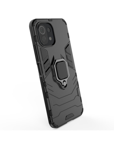 Xiaomi Mi 11 Lite Stöttåligt Skal med Ringhållare ThinArmor