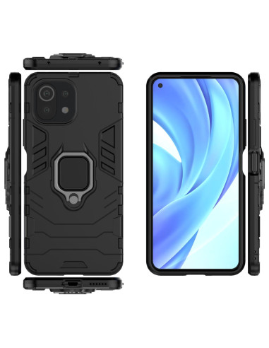 Xiaomi Mi 11 Lite Stöttåligt Skal med Ringhållare ThinArmor