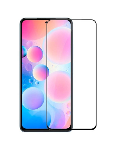 Transparent härdat glas för Xiaomi Mi 11 Lite, monterat på skärmen