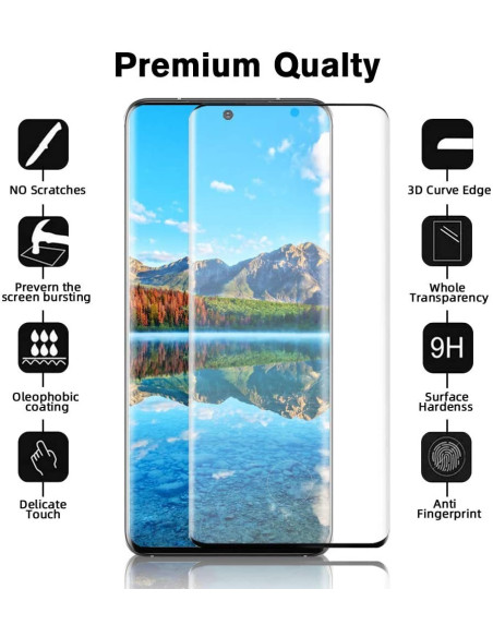 Xiaomi Mi 11 Ultra Härdat Glas 3D 0.26mm 9H Fullframe