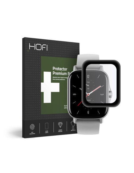 Amazfit GTS 2/2E Skärmskydd Hofi Hybrid Glass 7H