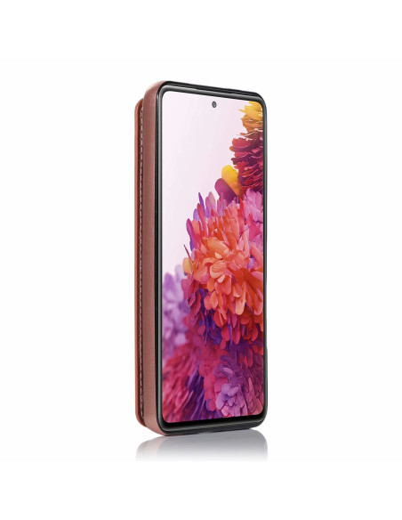 Samsung S20 FE Stöttåligt Skal Korthållare 3-FACK Flippr Rosenguld