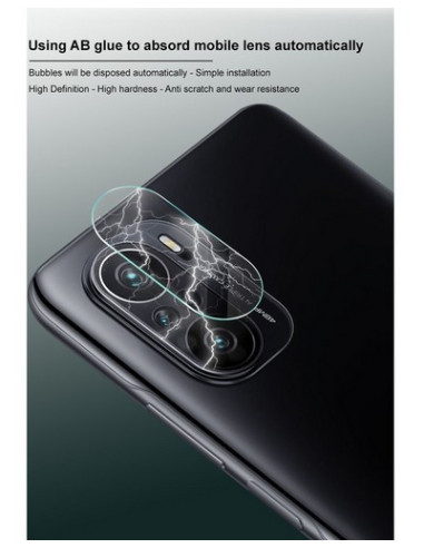 Xiaomi Mi 11i 5D Kamera Linsskydd Flexibelt Glas
