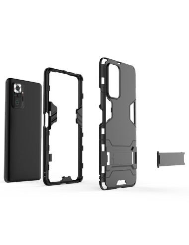 Xiaomi Redmi Note 10 Pro Stöttåligt Skal med Kickstand ThinArmor