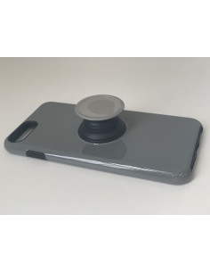 iPhone X/XS Stöttåligt Skal med Popsocket Spegel 2in1 2