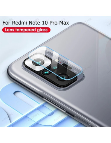 Xiaomi Redmi Note 10 Pro 4G 5D Kamera Linsskydd Flexibelt Glas