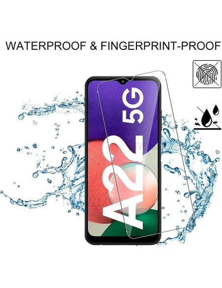 Samsung A22 5G Härdat glas 0.26mm 2.5D 9H