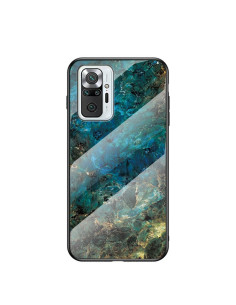 Redmi Note 10 Pro Marmorskal 9H Härdat Glas Baksida Glassback V2