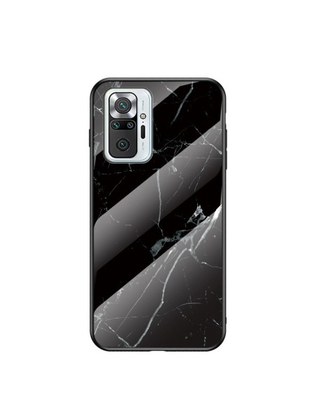 Redmi Note 10 Pro Marmorskal 9H Härdat Glas Baksida Glassback V2