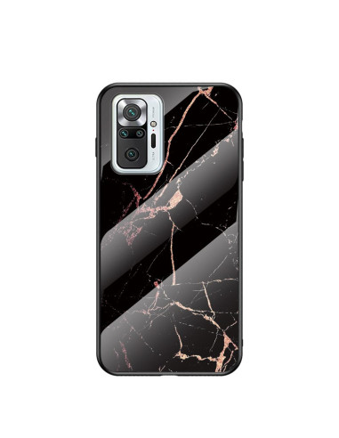 Redmi Note 10 Pro Marmorskal 9H Härdat Glas Baksida Glassback V2