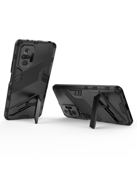 Xiaomi Redmi Note 10 Pro 4G Stöttåligt Skal med Kickstand ThinArmor V2