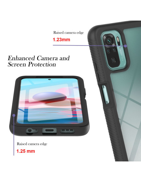 Redmi Note 10 4G Heltäckande Premium 3D Skal ThreeSixty
