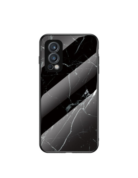 OnePlus Nord 2 5G Marmorskal 9H Härdat Glas Baksida Glassback V2