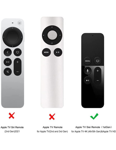 Silikonskal Apple TV 4K Fjärrkontroll