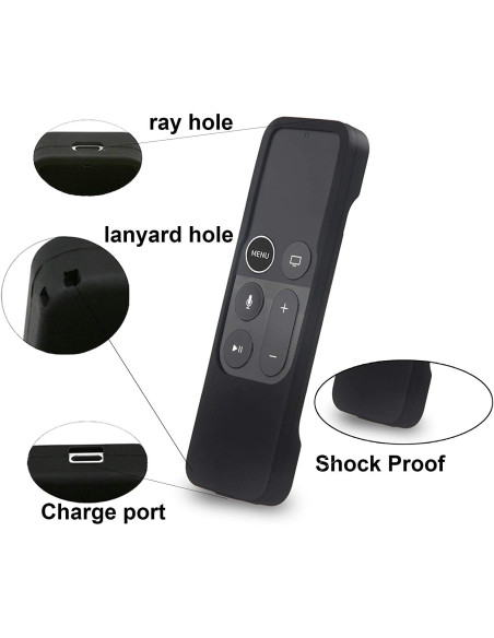 Silikonskal Apple TV 4K Fjärrkontroll