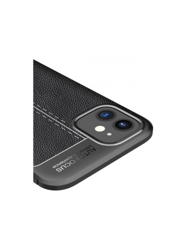 iPhone 13 Mini Stöttåligt &amp; Stötdämpande Skal LeatherBack