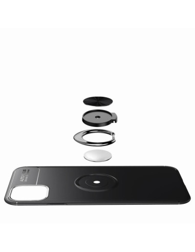 iPhone 13 Praktisk Stöttåligt Skal med Ringhållare V3