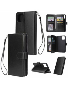 iPhone 13 Praktisk Plånboksfodral med 12-Fack Array V4