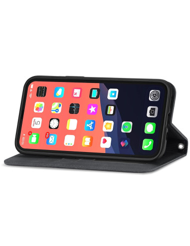 iPhone 13 Pro Flipfodral Kortfack Mocka