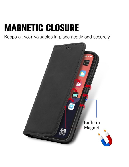 iPhone 13 Pro Flipfodral Kortfack Mocka