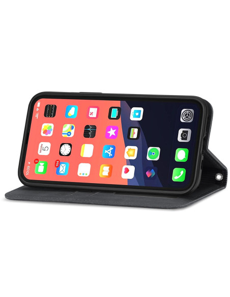 iPhone 13 Pro Max Flipfodral Kortfack Mocka