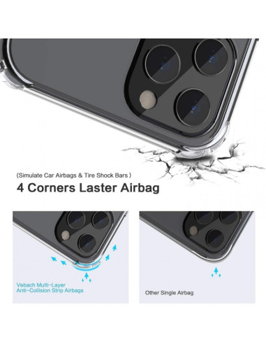 iPhone 12 Mini Stöttåligt Skal med Förstärkta Hörn