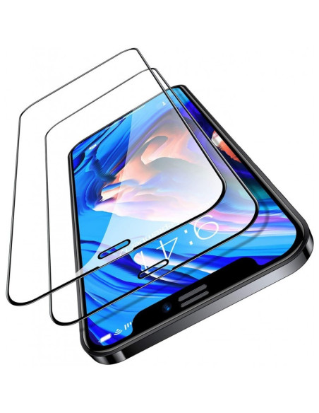 2-PACK iPhone 13 Pro Max Härdat Glas 0.26mm 9H Fullframe