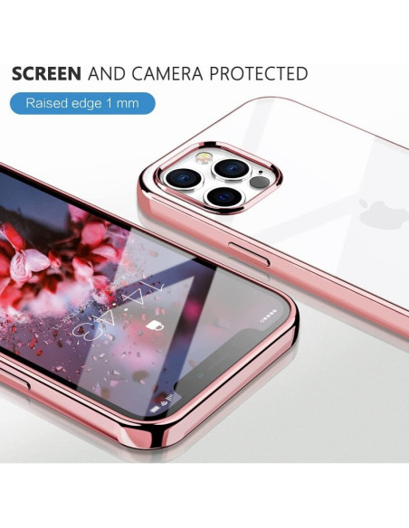 iPhone 12 Stöttåligt Mjukt Skal