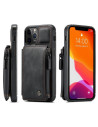 iPhone 13 Pro Max Skal Korthållare &amp; Dragkedja 4-FACK CaseMe Flippr