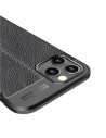 iPhone 13 Pro Stöttåligt &amp; Stötdämpande Skal LeatherBack