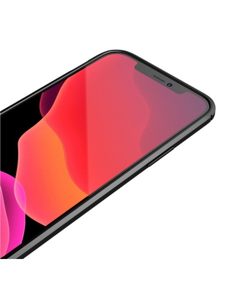 iPhone 13 Pro Stöttåligt &amp; Stötdämpande Skal LeatherBack