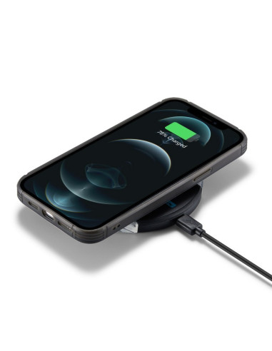 iPhone 13 Pro Max Stöttåligt Skal med Magnetisk Korthållare JeeHood