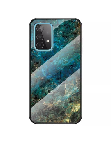 Samsung A52 / A52s 4G / 5G Marmorskal 9H Härdat Glas Baksida Glassback V2