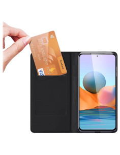 Xiaomi Redmi Note 10 Pro Flipfodral Skin Pro med Kortfack 2